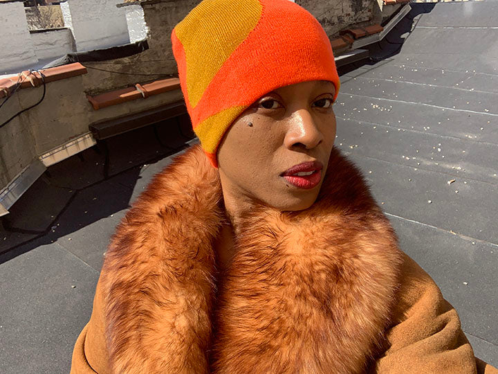 Swirl Orange Gold Beanie | Soul Beanie – SOULBEANIE