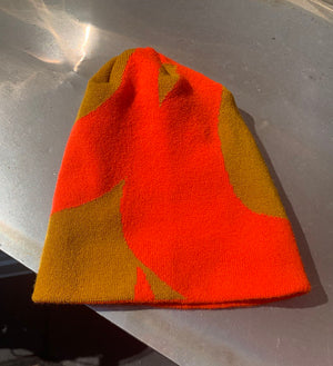 https://soulbeanie.com. Swirl Orange Gold Beanie. A Swirl of Orange and Gold .All seasons beanie 100% Soft Acrylic Imported